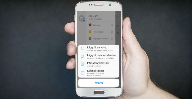 Delade kalendrar nu även i Outlook Mobile
