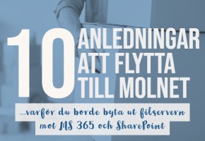10 anledningar att byta ut filservern mot Microsoft 365 och SharePoint