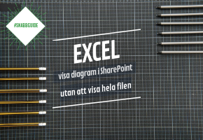 Hur du enkelt visar ett diagram från Excel i SharePoint utan att visa hela arket #snabbguide