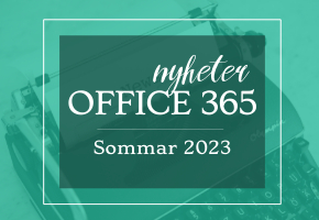 Office 365 nyheter - Ta hjälp av AI för att bli mer effektiv på jobbet