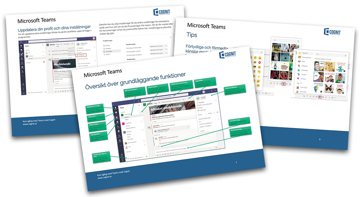 Lathund och steg-för-steg guide